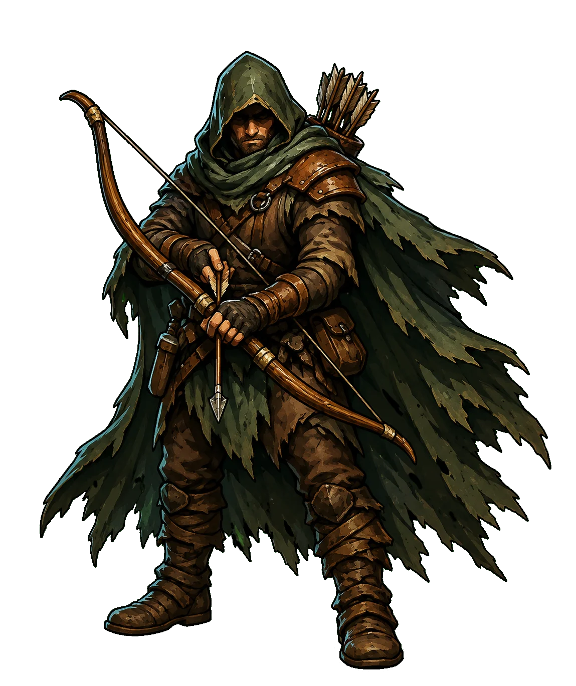 Woodsworn hero artwork